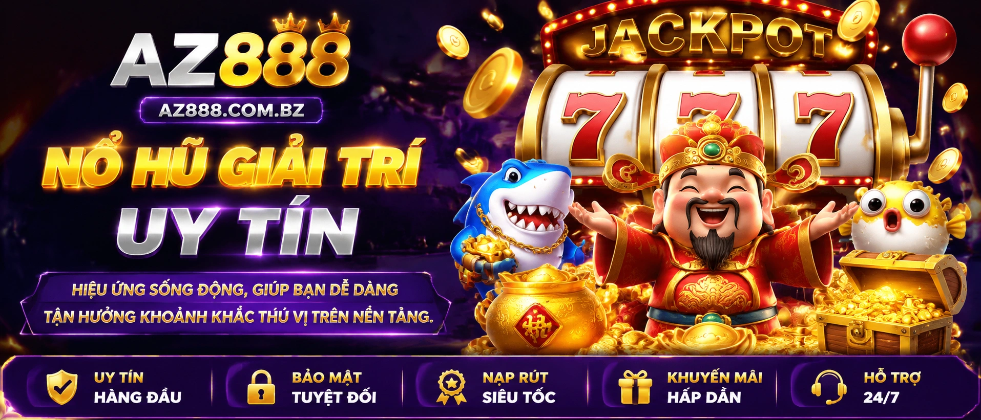 Khu vực nổ hũ trên az888