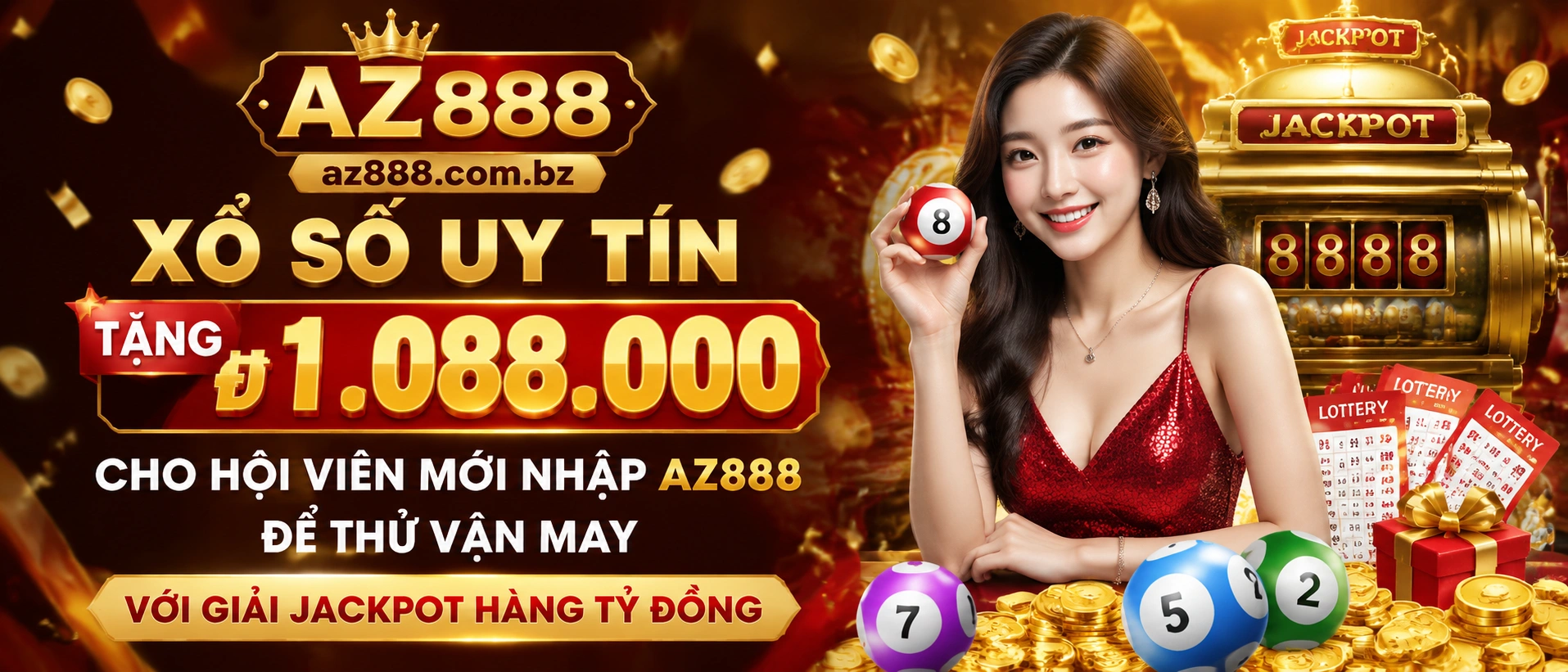 Trang xổ số az888 tối ưu cho mobile web